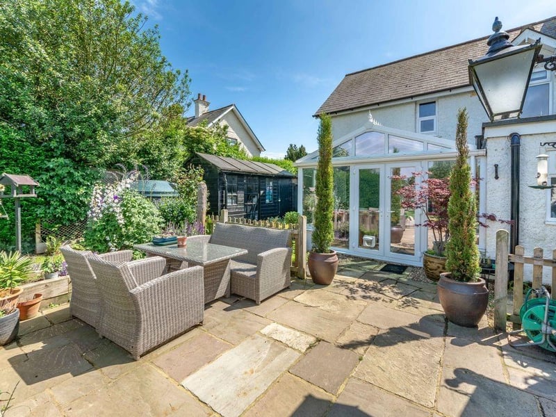 This three-bedroom character property is beautifully presented and Barnham-based Pegasus Properties say the attractive landscaped garden is of particular note.