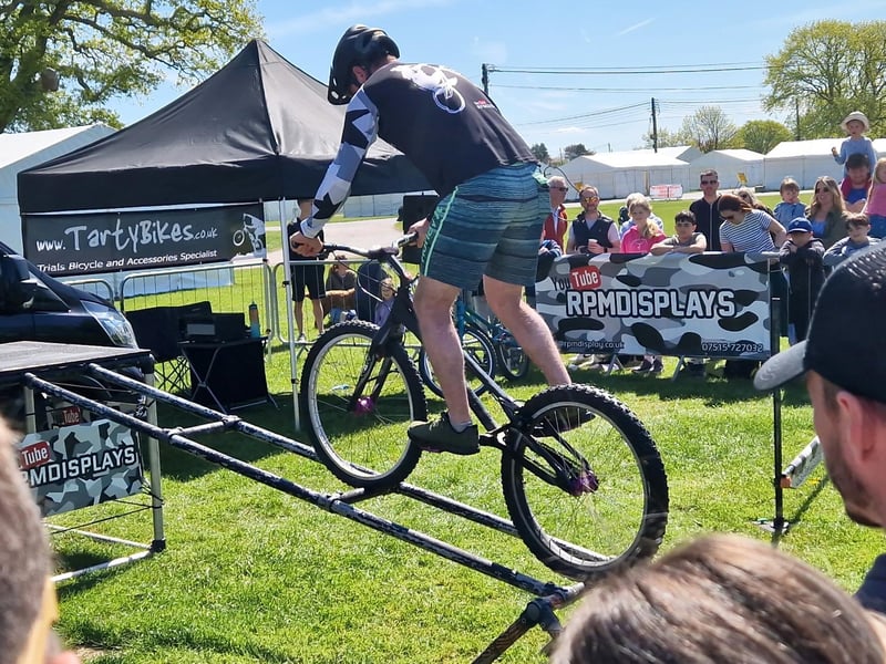 The RPM Biketrials Display. Photo: Hollie Robards
