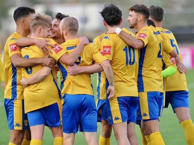 Action and goal celebration's from Lancing's win over Three Bridges