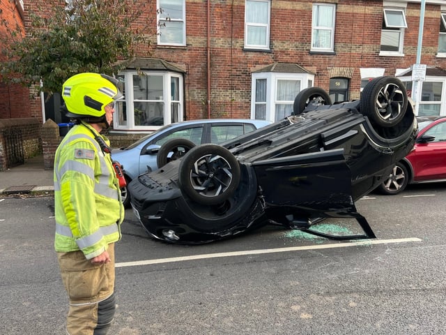 The scene of the incident. Picture: Sussex News and Pictures