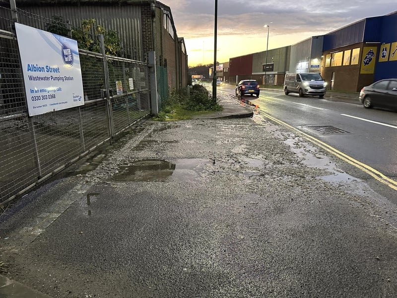 Southern Water has apologised to residents affected by a sewage leak in Southwick – with video footage showing 'raw excrement' covering local roads.