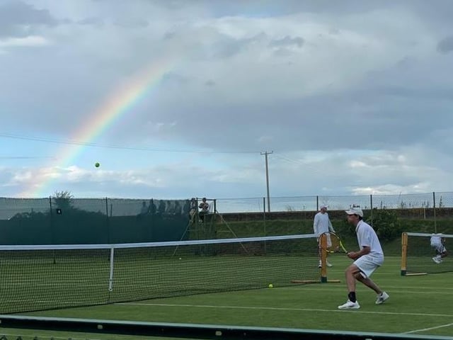 Winners and action from the 2023 Rye Tennis Club tournament