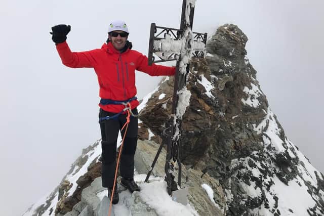 Hurstpierpoint adventurer Josh Braid has been training to climb Mt Vinson in Antarctica and then pull a specially made rocking horse to the South Pole. Photo: Rockinghorse Children's Charity