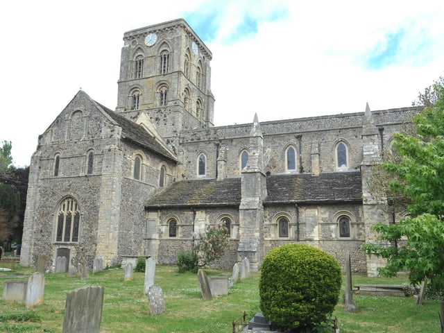 St Mary de Haura is the town church, in the heart of Shoreham