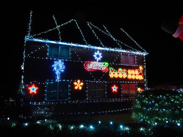 Westfield Christmas lights 2024. Photo by Frank Copper. The event this year has been scaled back significantly.