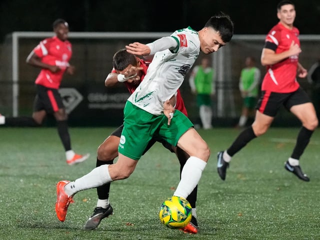 Cobham v Rocks, Isthmian SC division