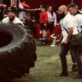 Action from the 2021 Horsham's Strongest Man competition
