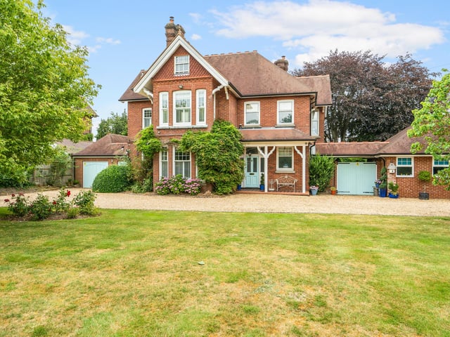 The detached Victorian house has been renovated to a high standard