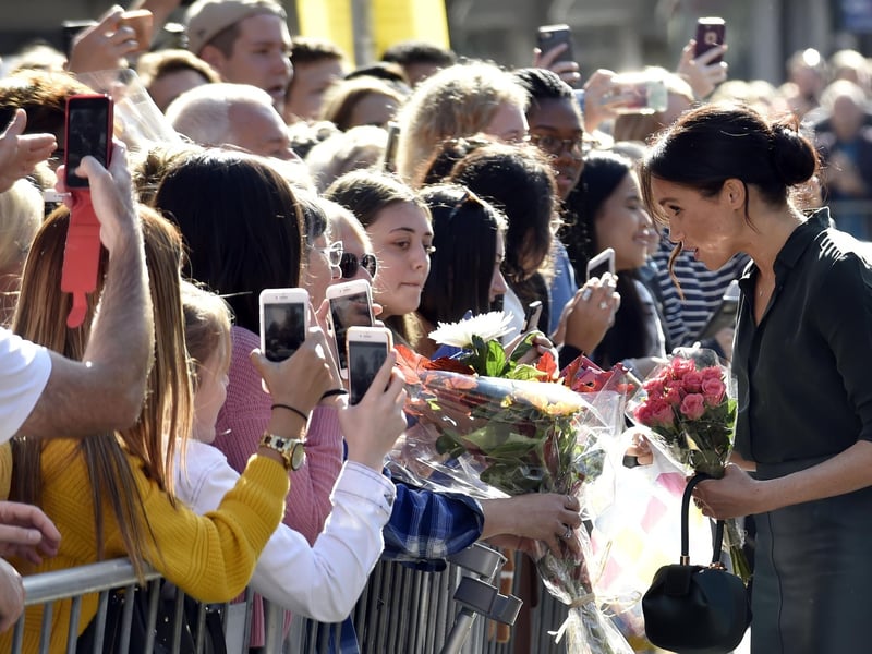The Duke and Duchess of Sussex, Prince Harry and Meghan Markle visit Brighton.
Royal rota: Picture: Allan Hutchings