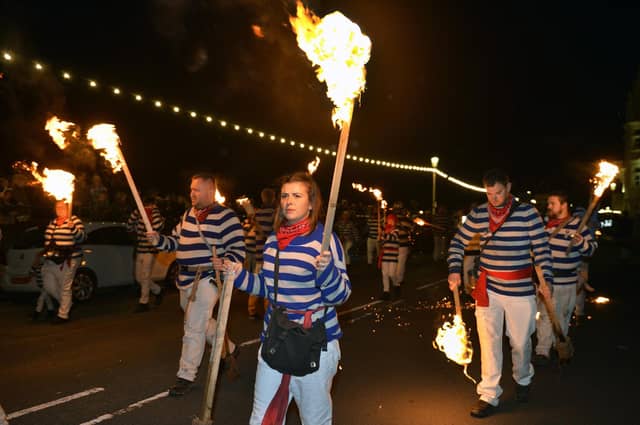 Eastbourne Bonfire Procession 2024 (Photo by Jon Rigby)