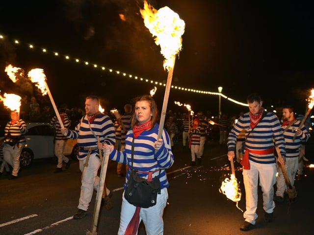 Eastbourne Bonfire Procession 2024 (Photo by Jon Rigby)