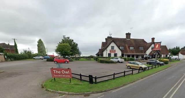 The Owl in Dorking Road, Kingsfold - there are plans to build two semi-detached houses in its car park