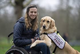 Golden Retriever Phoebe is the Hero Support Dog finalist in The Kennel Club Hero Dog Award 2024. She helps her 25 year old owner, Jazz Turner, from Seaford, to live her life to the full after she was diagnosed with a life-limiting progressive condition. And together they help others too, volunteering at care homes, several local universities to help with stress, and with young people with learning difficulties.
