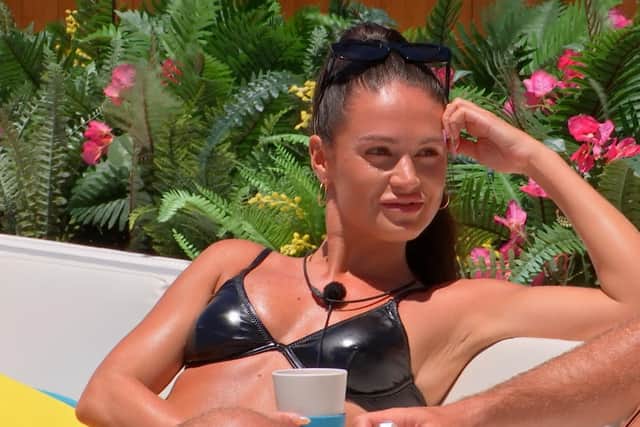 The Brighton actress is currently taking part in the second-ever winter series of the popular ITV2 show
