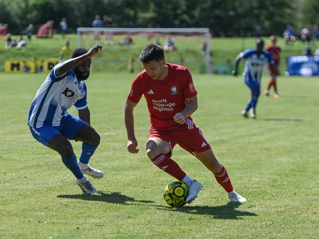 Action photos of Isthmian League Hassocks FC Vs Herne Bay FC : Hassocks FC v Herne Bay FC, Isthmian south east division