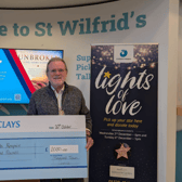 St Wilfrid's Hospice receive £1,000 grant from council