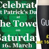 The Tower is serving Guinness t £3 a pint