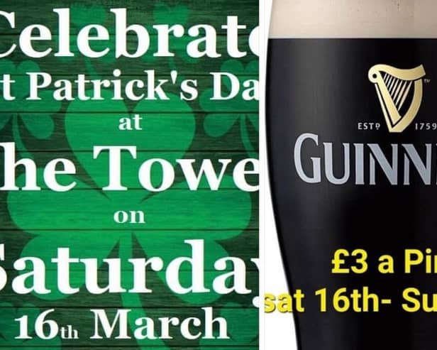 The Tower is serving Guinness t £3 a pint