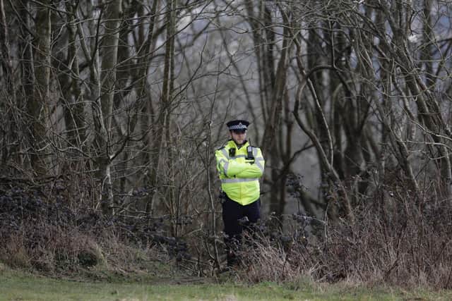 Hundreds of officers from Sussex Police and the Metropolitan Police have been searching tirelessly across an extensive area over two days. Photo: Eddie Mitchell
