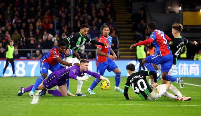 Brighton drew 1-1 with Crystal Palace at Selhurst Park