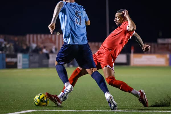 Eastbourne Borough on their way to a Senior Cup win over Little Common | Lydia Redman