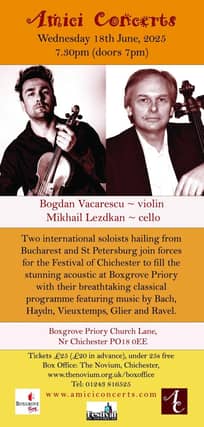 Bogdan & Mikhail 18th June at Boxgrove Priory