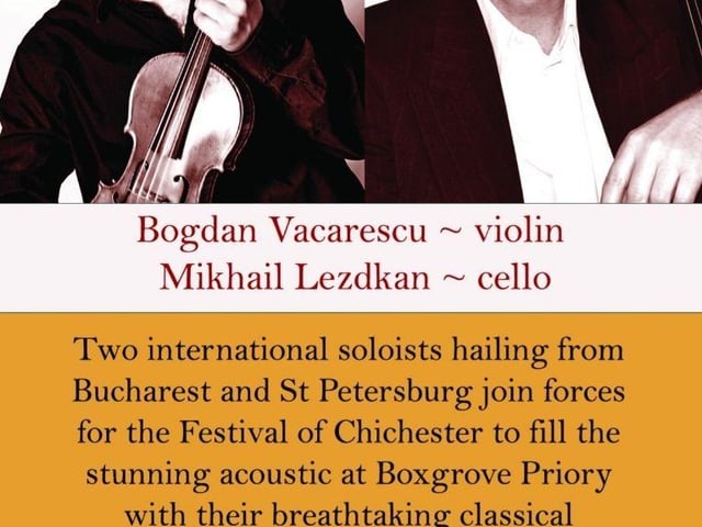 Bogdan & Mikhail 18th June at Boxgrove Priory