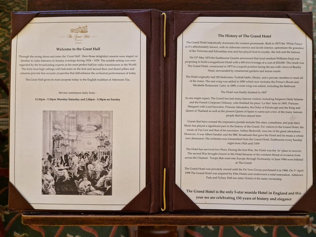 The history of the hotel