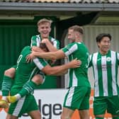 Chichester City among the goals v Hythe Town | Picture: Neil Holmes