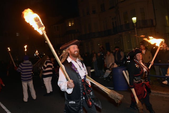 Eastbourne Bonfire Parade 2022 (Pic by Jon Rigby)