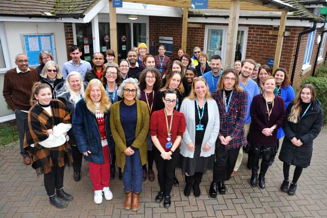 St Lawrence Surgery in Worthing celebrates its second CQC rating of Overall Outstanding and its gold award in the Pride in Practice Accreditation from the LGBT Foundation
