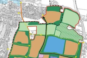 Plans to earmark land to the east of Billingshurst for 650 new homes are being met with opposition