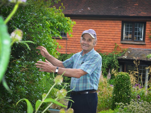 Bates Green Garden, Arlington. The garden is open every Wednesday until late October 10-4pm.John McCutchan is pictured.