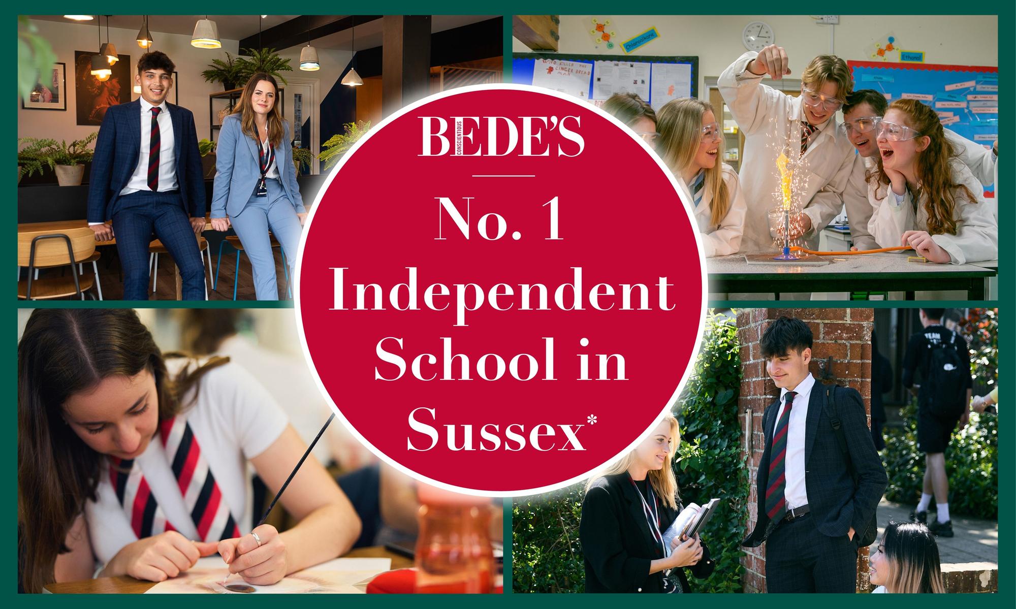 Bede's School ranks as number one independent school in Sussex for ...