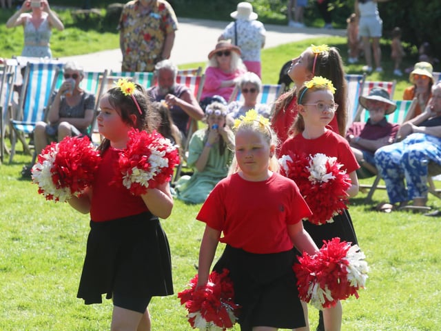 Crowning of the May Queen 2024 in Alexandra Park, Hastings, May 12. Photo by Roberts Photographic.