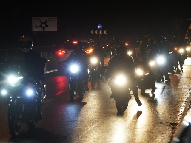 A convoy of motorbikes set off on a route along the A27 on Saturday, November 18, in memory of Rustington teenager India Buchanan who lost her life last year