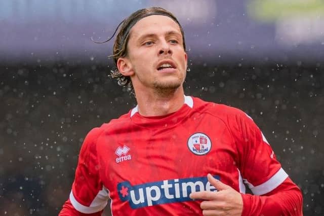 Danilo Orsi scored the winner for Crawley Town at Oldham | Picture: Kyle Hemsley