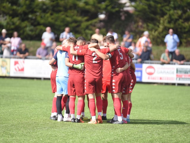 Images from Worthing v Eastbourne Borough in National South