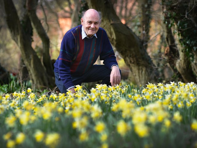 John McCutchan, owner of the property and grounds.