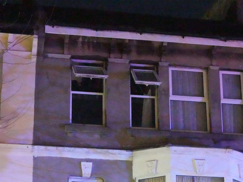 A23 in Brighton closed as police and fire brigade deal with house fire