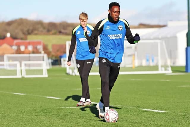 Danny Welbeck has been troubled by an ankle injury of late