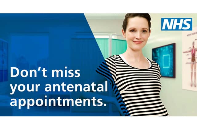 Don't miss your antenatal appointments