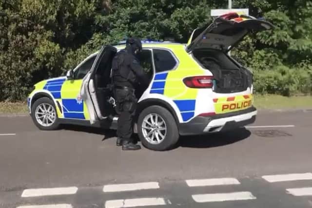 Police in Sevenoaks Road