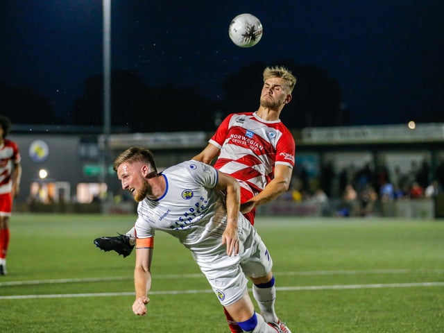 Action from Eastbourne Borough's 2-1 National South win at Havant