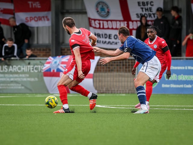 Eastbourne Borough v Leatherhead, Isthmian Premier