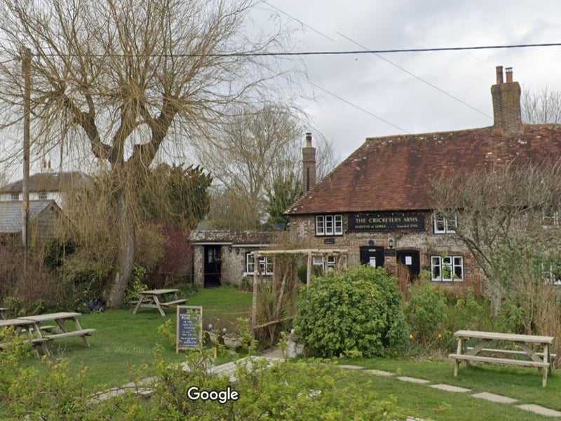 The Cricketers Arms is situated in Berwick, Polegate, East Sussex, BN26 6SP. One review said: "Fantastic Sunday roast as well as weekly specials. The food is top-notch, portions are generous and excellent value."