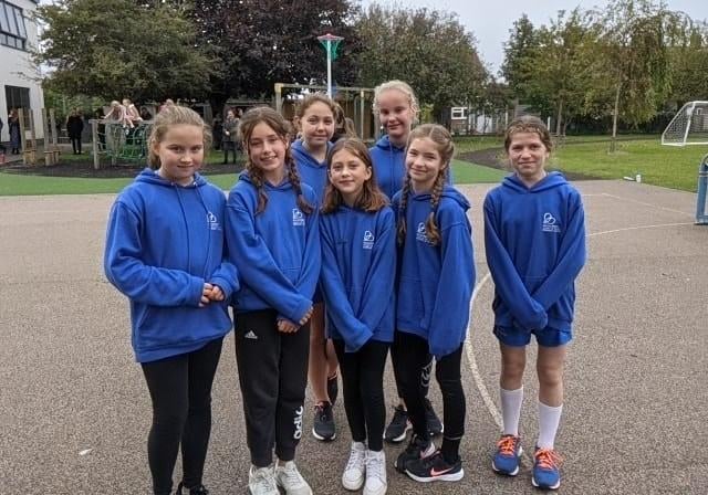 Year 6 netball shootout