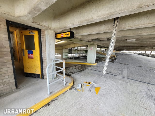 The car park once saw constant use.