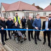 The Ball's Hut Community Centre gets its official handover.