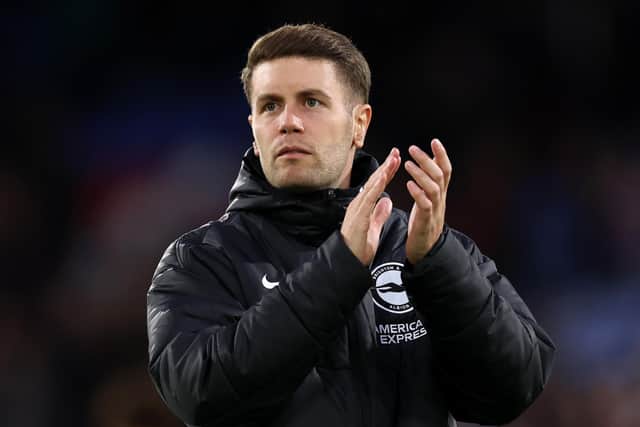Fabian Hurzeler says supporters 'do not pay for' time-wasting. (Photo by Justin Setterfield/Getty Images)